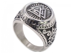HY Wholesale Rings Jewelry 316L Stainless Steel Fashion Rings-HY0119R182