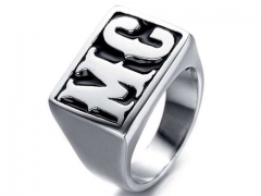 HY Wholesale Rings Jewelry 316L Stainless Steel Fashion Rings-HY0119R158