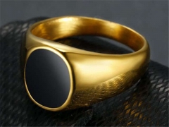 HY Wholesale Rings Jewelry 316L Stainless Steel Fashion Rings-HY0119R407