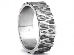 HY Wholesale Rings Jewelry 316L Stainless Steel Fashion Rings-HY0119R376