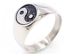 HY Wholesale Rings Jewelry 316L Stainless Steel Fashion Rings-HY0119R202