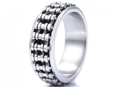HY Wholesale Rings Jewelry 316L Stainless Steel Fashion Rings-HY0119R392