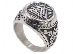 HY Wholesale Rings Jewelry 316L Stainless Steel Fashion Rings-HY0119R421