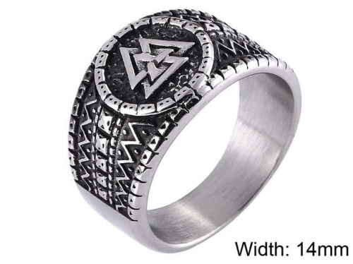 HY Wholesale Rings Jewelry 316L Stainless Steel Fashion Rings-HY0010R001