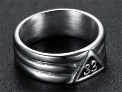 HY Wholesale Rings Jewelry 316L Stainless Steel Fashion Rings-HY0119R045