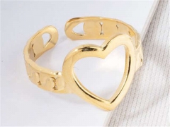 HY Wholesale Rings Jewelry 316L Stainless Steel Fashion Rings-HY0112R052