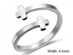 HY Wholesale Rings Jewelry 316L Stainless Steel Fashion Rings-HY0107R074