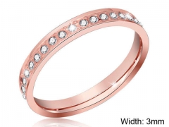 HY Wholesale Rings Jewelry 316L Stainless Steel Fashion Rings-HY0107R082