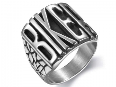 HY Wholesale Rings Jewelry 316L Stainless Steel Fashion Rings-HY0119R289