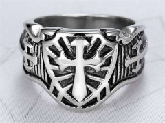 HY Wholesale Rings Jewelry 316L Stainless Steel Fashion Rings-HY0119R301