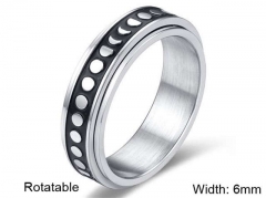 HY Wholesale Rings Jewelry 316L Stainless Steel Fashion Rings-HY0107R016