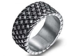 HY Wholesale Rings Jewelry 316L Stainless Steel Fashion Rings-HY0119R047