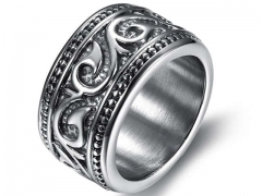 HY Wholesale Rings Jewelry 316L Stainless Steel Fashion Rings-HY0119R519