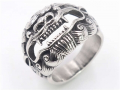 HY Wholesale Rings Jewelry 316L Stainless Steel Fashion Rings-HY0119R066