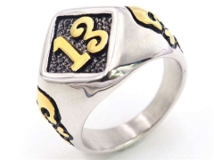 HY Wholesale Rings Jewelry 316L Stainless Steel Fashion Rings-HY0119R204