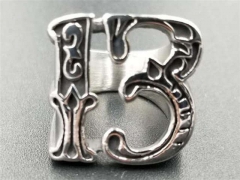 HY Wholesale Rings Jewelry 316L Stainless Steel Fashion Rings-HY0119R156