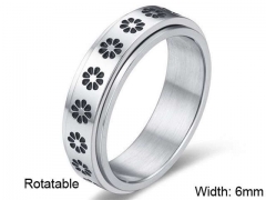 HY Wholesale Rings Jewelry 316L Stainless Steel Fashion Rings-HY0107R014