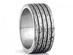 HY Wholesale Rings Jewelry 316L Stainless Steel Fashion Rings-HY0119R372