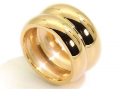 HY Wholesale Rings Jewelry 316L Stainless Steel Fashion Rings-HY0110R024