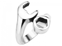 HY Wholesale Rings Jewelry 316L Stainless Steel Fashion Rings-HY0119R239
