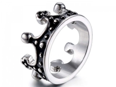 HY Wholesale Rings Jewelry 316L Stainless Steel Fashion Rings-HY0119R100