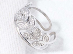 HY Wholesale Rings Jewelry 316L Stainless Steel Fashion Rings-HY0112R055