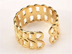 HY Wholesale Rings Jewelry 316L Stainless Steel Fashion Rings-HY0112R076