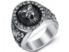 HY Wholesale Rings Jewelry 316L Stainless Steel Fashion Rings-HY0119R192