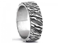 HY Wholesale Rings Jewelry 316L Stainless Steel Fashion Rings-HY0119R371