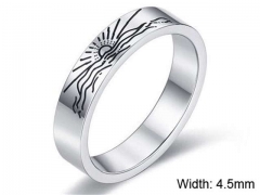 HY Wholesale Rings Jewelry 316L Stainless Steel Fashion Rings-HY0107R045