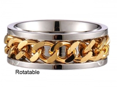 HY Wholesale Rings Jewelry 316L Stainless Steel Fashion Rings-HY0107R033