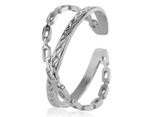 HY Wholesale Rings Jewelry 316L Stainless Steel Fashion Rings-HY0054R122
