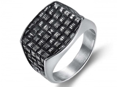 HY Wholesale Rings Jewelry 316L Stainless Steel Fashion Rings-HY0119R286
