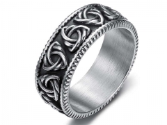 HY Wholesale Rings Jewelry 316L Stainless Steel Fashion Rings-HY0119R461