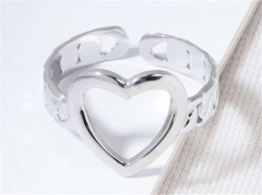 HY Wholesale Rings Jewelry 316L Stainless Steel Fashion Rings-HY0112R053