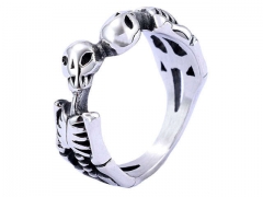 HY Wholesale Rings Jewelry 316L Stainless Steel Fashion Rings-HY0119R413