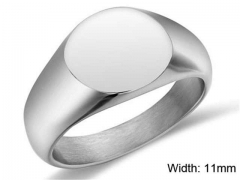 HY Wholesale Rings Jewelry 316L Stainless Steel Fashion Rings-HY0107R076