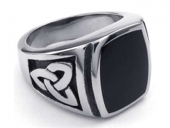 HY Wholesale Rings Jewelry 316L Stainless Steel Fashion Rings-HY0119R077