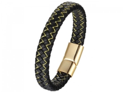 HY Wholesale Leather Jewelry Popular Leather Bracelets-HY0117B194