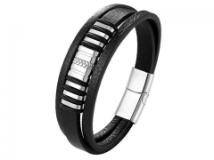 HY Wholesale Leather Jewelry Popular Leather Bracelets-HY0117B075