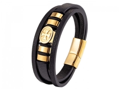 HY Wholesale Leather Jewelry Popular Leather Bracelets-HY0117B124