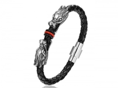 HY Wholesale Leather Jewelry Popular Leather Bracelets-HY0117B072