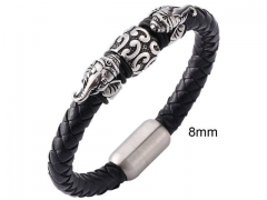 HY Wholesale Leather Jewelry Popular Leather Bracelets-HY0010B1128