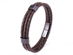 HY Wholesale Leather Jewelry Popular Leather Bracelets-HY0117B084