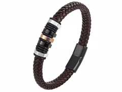 HY Wholesale Leather Jewelry Popular Leather Bracelets-HY0117B188