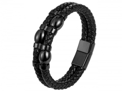 HY Wholesale Leather Jewelry Popular Leather Bracelets-HY0117B168