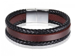 HY Wholesale Leather Jewelry Popular Leather Bracelets-HY0117B198