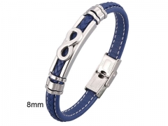 HY Wholesale Leather Jewelry Popular Leather Bracelets-HY0010B0659