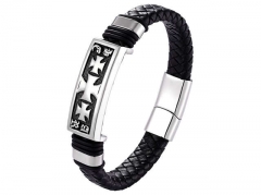 HY Wholesale Leather Jewelry Popular Leather Bracelets-HY0117B120