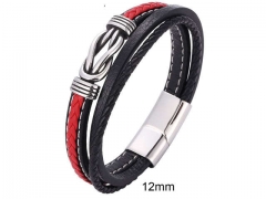 HY Wholesale Leather Jewelry Popular Leather Bracelets-HY0010B0744